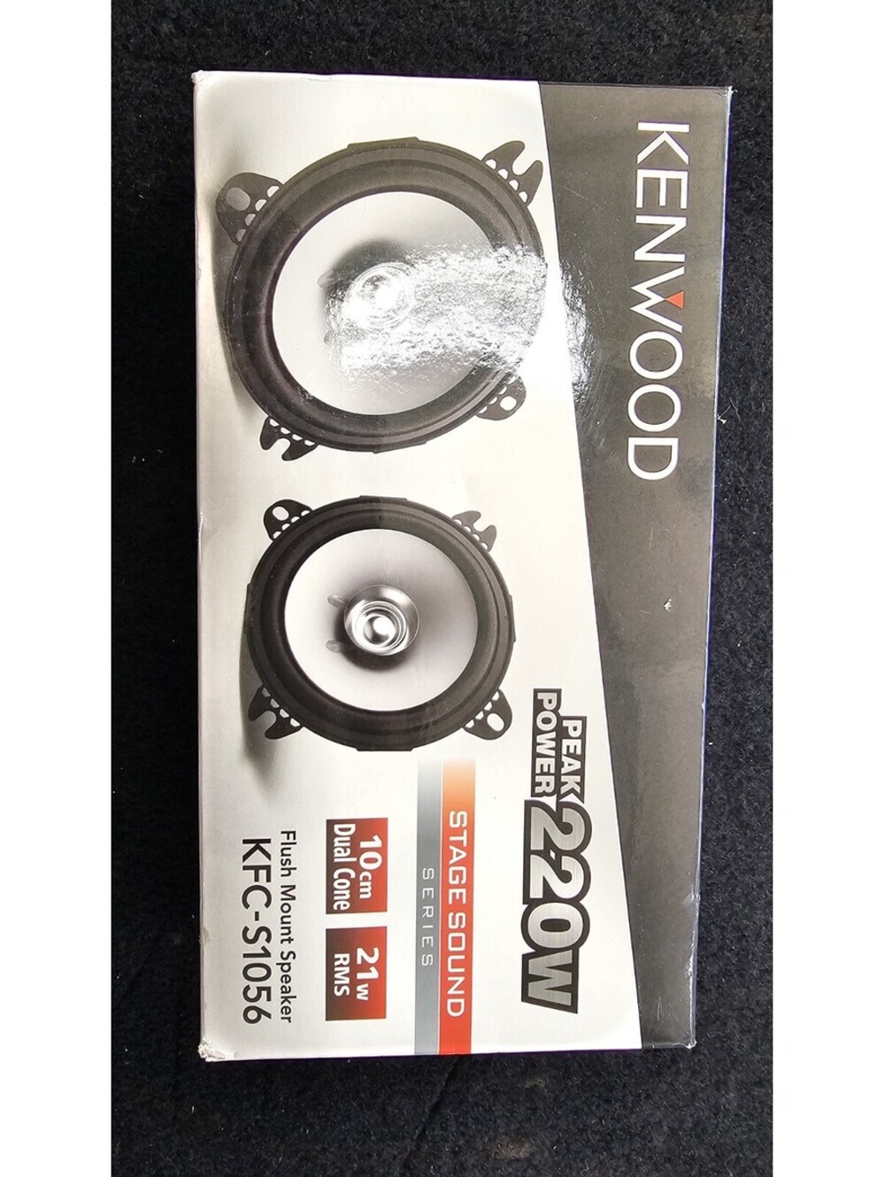 Kenwood KFC-S1056 4 220W 2-Way Car Speakers Pair New Open Box